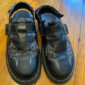 Dr. Marten Jorge li Americana gothic slingback clog, sz.8